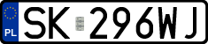 License plates of Poland, Regular car plates