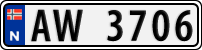 License plate of Norway, Trailers, motorcycles, special vehicles