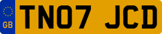License plate of the United Kingdom, 2001 year system