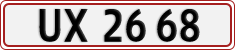 License plate of Denmark, Regular plates