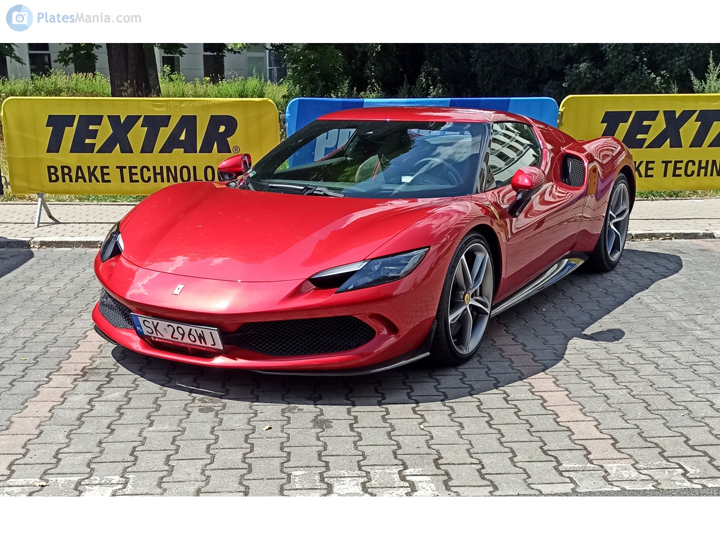 SK 296WJ, Ferrari 296 1st gen (GTB) Berlinetta (F171), 2021–