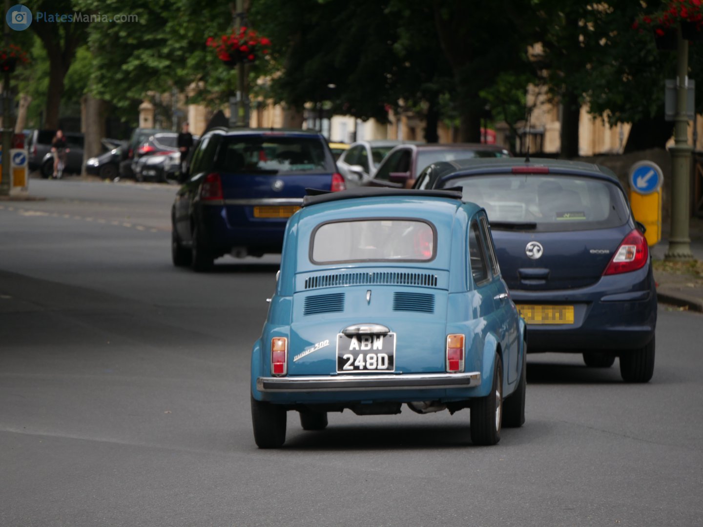 ABW248D, FIAT 500 1st gen 500F (110), 1965–1972