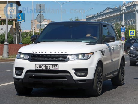 у001вв197, Land Rover Range Rover Sport