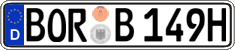 German license plate, Plates for oldtimers (type 