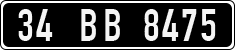 License plate of Turkey, Government and public administrations