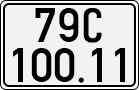 License plate of Vietnam, Cars