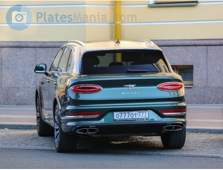 о777от777, Bentley Bentayga