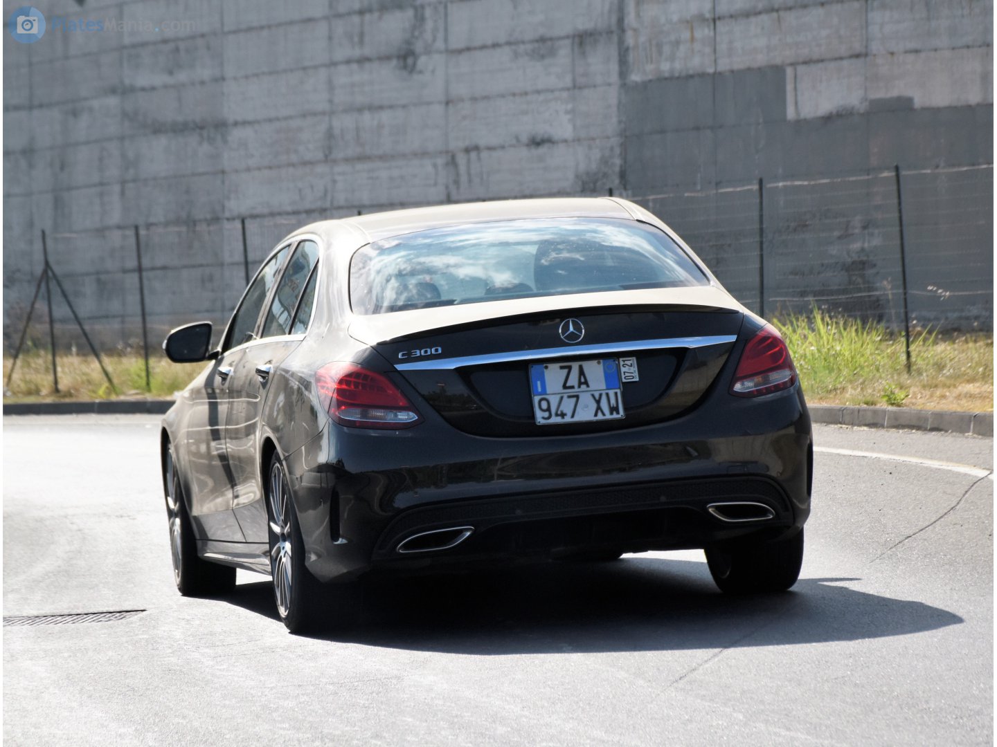ZA 947 XW, Mercedes-Benz C-Klasse 4th gen Sedan (W205), 2014–2021
