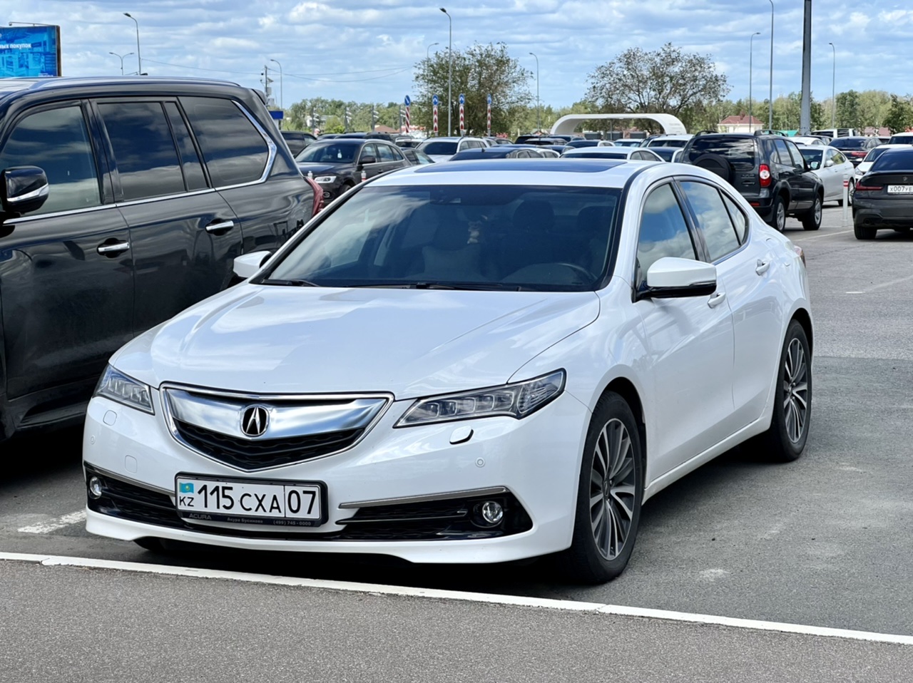 115 CXA 07, Acura TLX 1st gen (UB1–UB3), 2014–2017