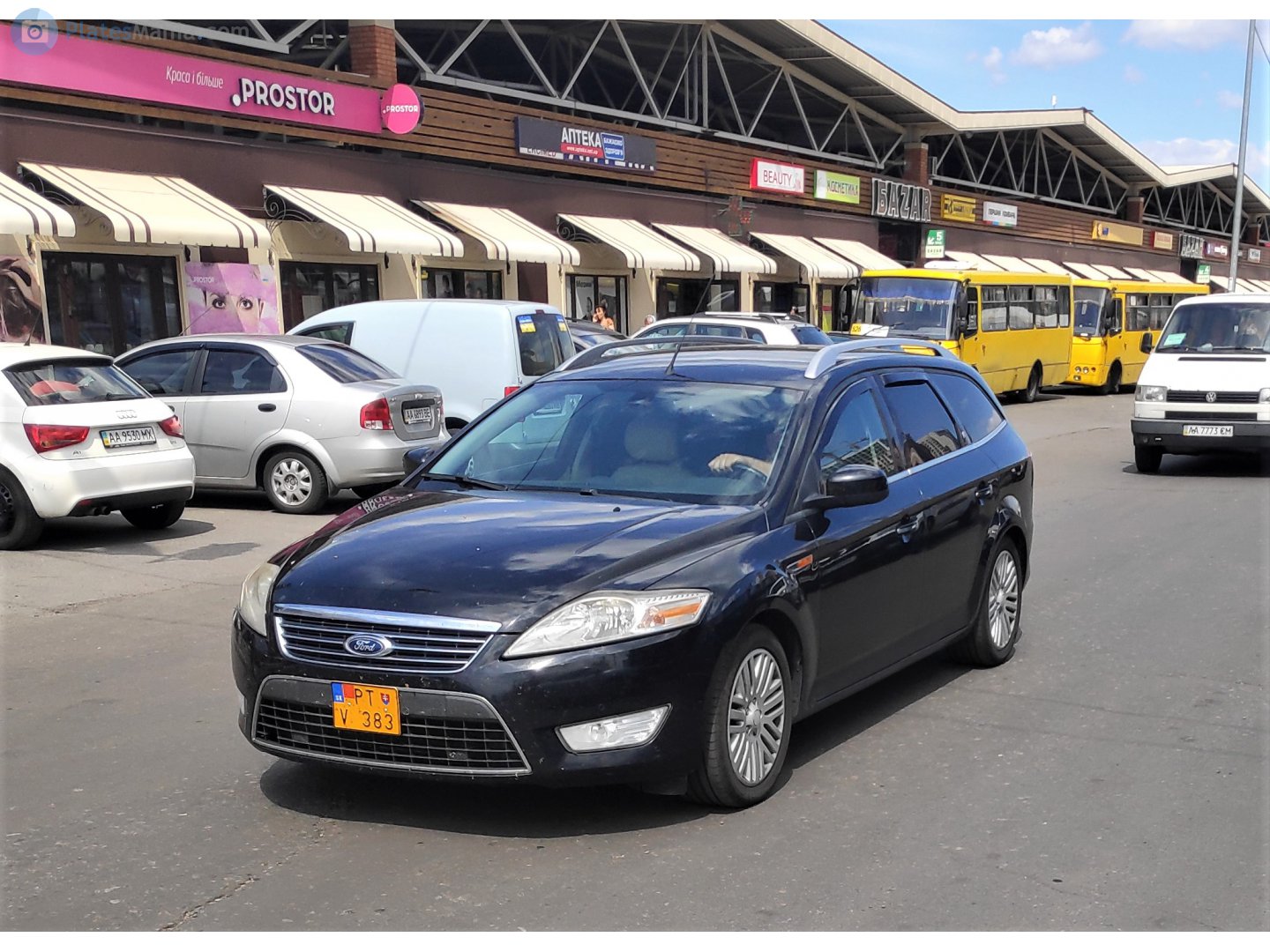 PT V 383, Ford Mondeo 3rd gen Turnier Wagon (Mk4; CD345), 2007–2010