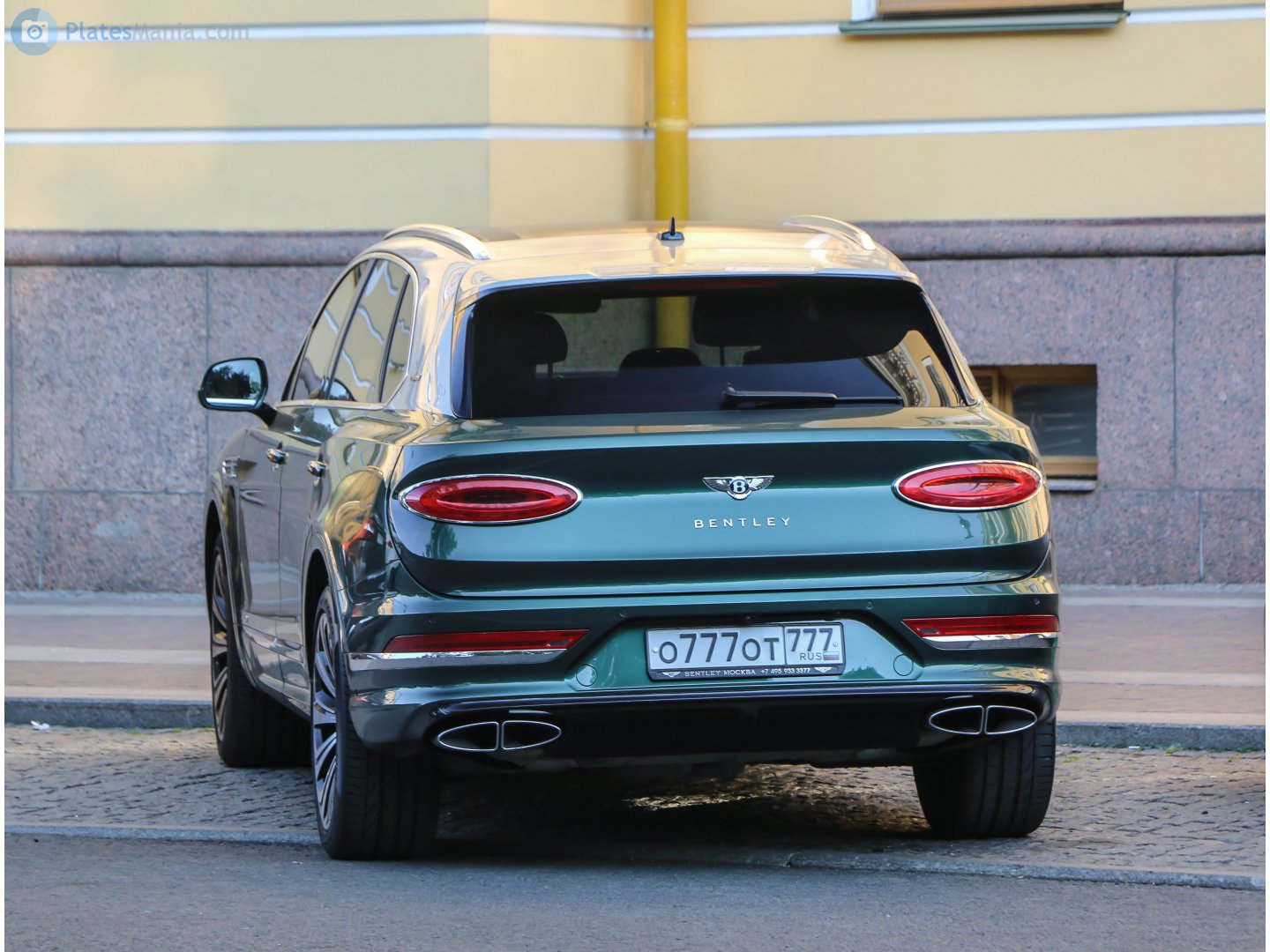 о 777 от 777, Bentley Bentayga 1st gen (PL71), facelift, 2020–