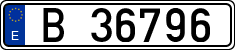License plates of Spain, 1900 year series