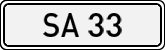 License plates of Spain, 1900 year series