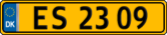 License plate of Denmark, Commercial vehicles