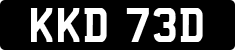 License plate of the United Kingdom, 1963 year system