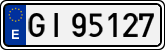 License plates of Spain, 1900 year series