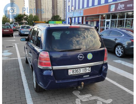 8363 IB-4, Opel Zafira