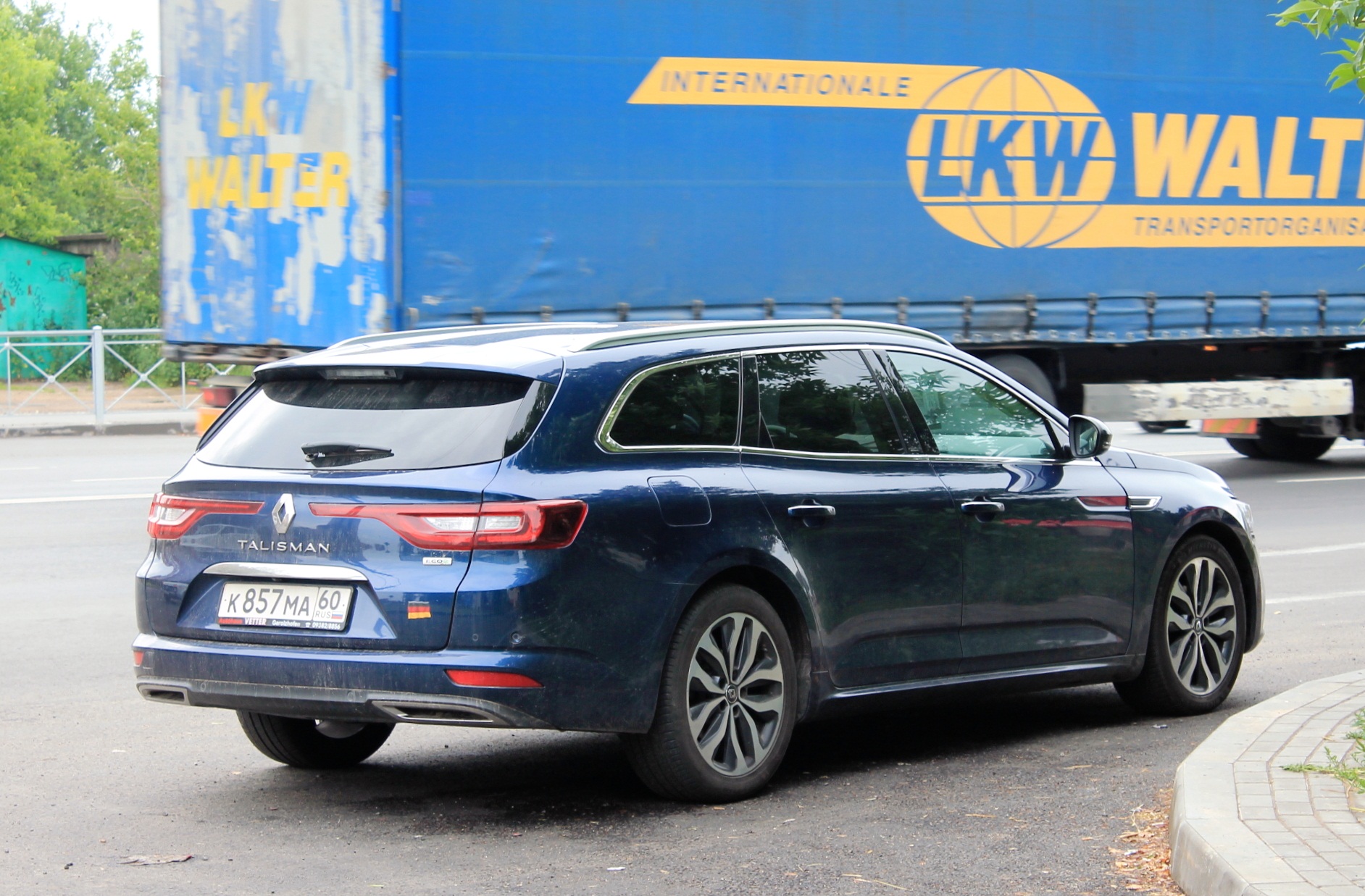 к 857 ма 60, Renault Talisman 2nd gen Grandtour (KFD; Global-market), 2016–2022