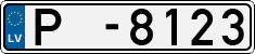 License plate of Latvia, Trailers