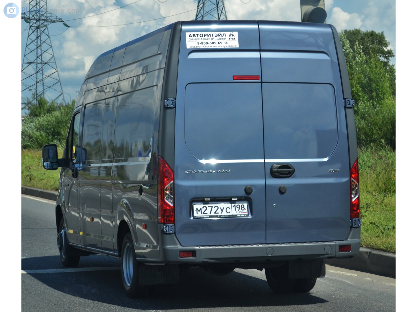м 272 ус 198, GAZ ГАЗель NN Van (A31, A32, C45, C46), 2021–