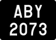 License plate of Malaysia, A(BC) 1(234)