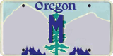 Oregon, Vanity Plates