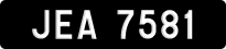 License plate of Malaysia, A(BC) 1(234)