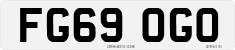 License plate of the United Kingdom, 2001 year system