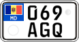 License plate of Moldova, Motorcycles (2015)