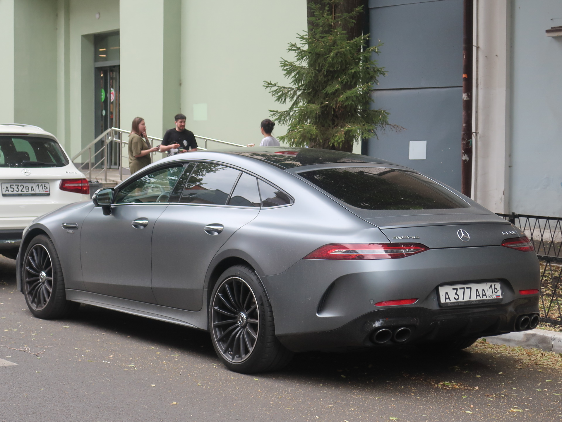 а 377 аа 16, Mercedes-Benz AMG GT 4-door Coupé 1st gen (X290), 2018–