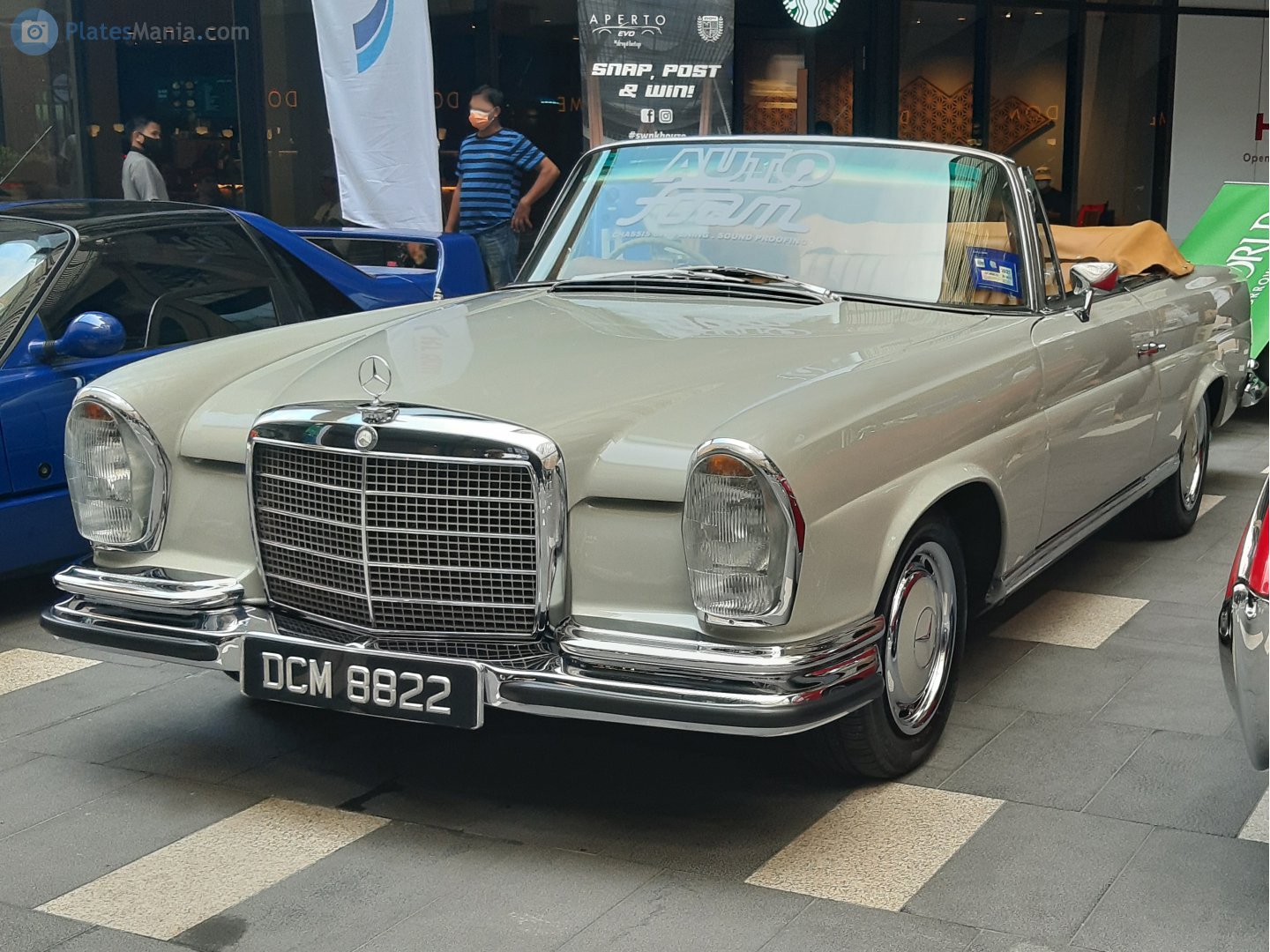 DCM 8822, Mercedes-Benz S-Klasse 1st gen Cabriolet (W111/W112), 1959–1971