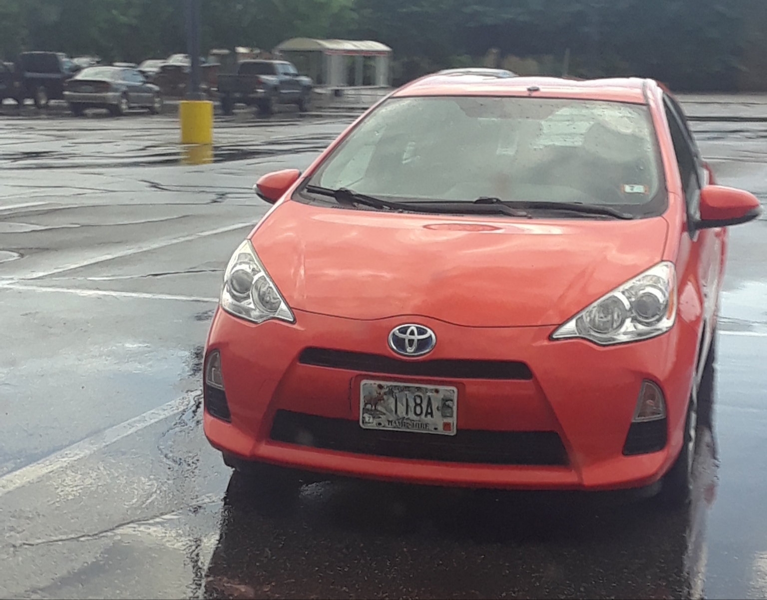 118A, Toyota Prius 3rd gen c Hatchback (NHP10), 2012–2014