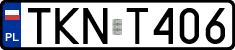 License plates of Poland, Regular car plates
