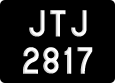 License plate of Malaysia, A(BC) 1(234)