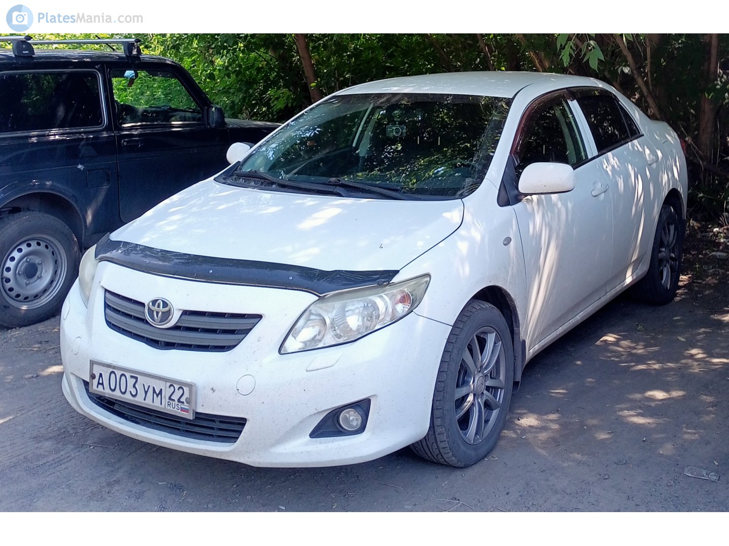 а 003 ум 22, Toyota Corolla 10th gen (Altis) Sedan (E140/E150), 2006–2013 (–2020 for ZA-market)