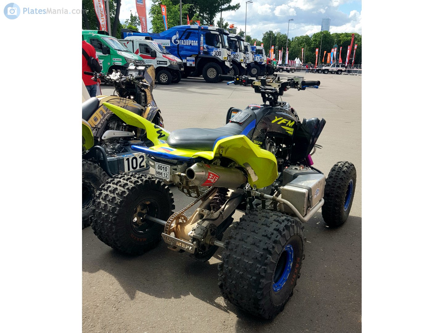 0010 мм 12, Yamaha YFM 