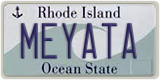 Rhode Island, Vanity Plates