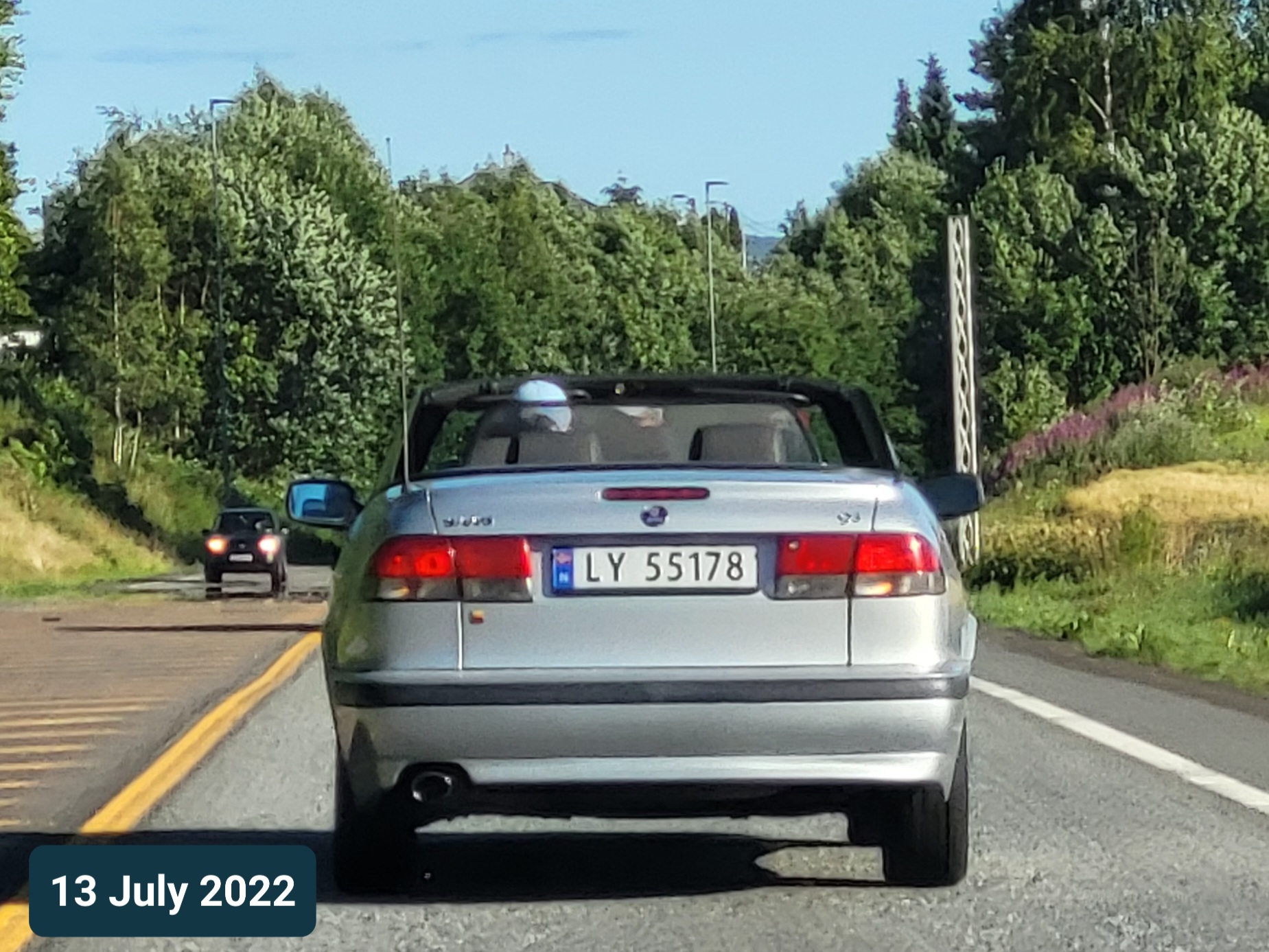 LY 55178, SAAB 9-3 1st gen Convertible (YS3D), 1998–2003