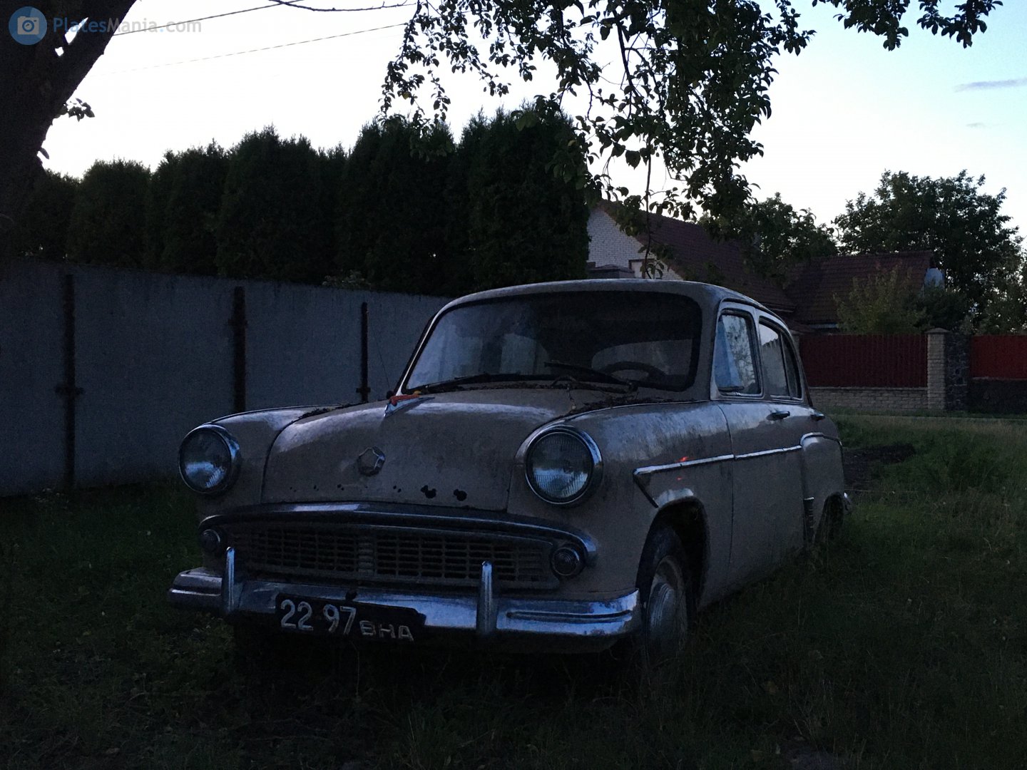 2297 ВНА, Moskvich (AZLK) 402/407/403 407, 1958–1962