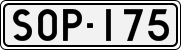 License plate of Finland, Cars