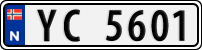 License plate of Norway, Trailers, motorcycles, special vehicles