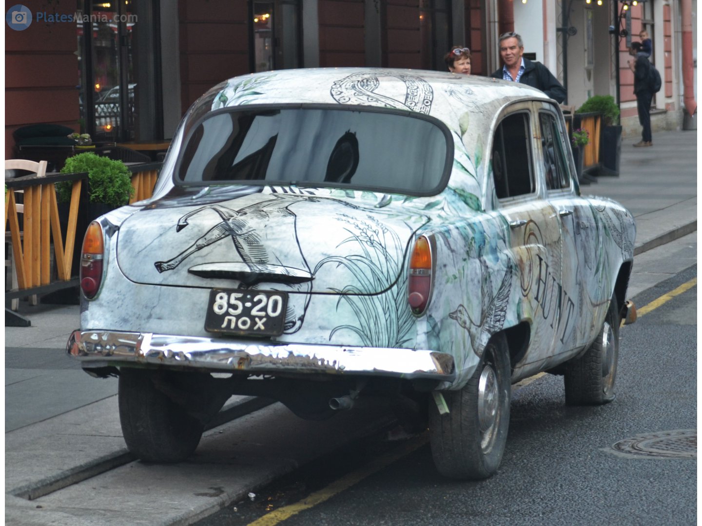 8520 ЛОХ, Moskvich (AZLK) 402/407/403 407, 1958–1962