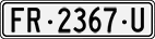 License plate of Switzerland, Dealer (with 