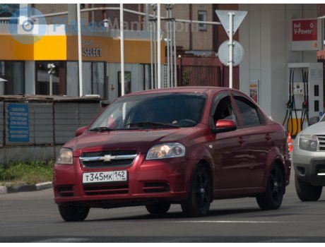 т345мк142, Chevrolet Aveo