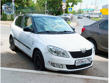 е036кх702, Skoda Fabia