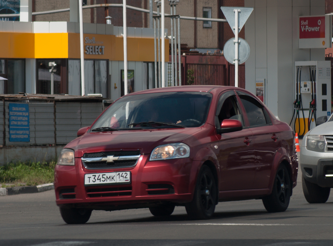 т 345 мк 142, Chevrolet Aveo 1st gen Sedan (T250), facelift, 2006–2016