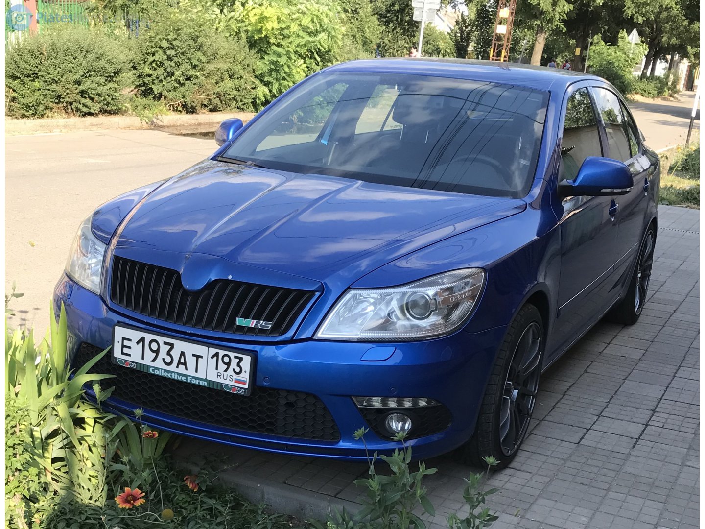 е 193 ат 193, Skoda Octavia 2nd gen Liftback (A5/1Z3), facelift, 2009–2013