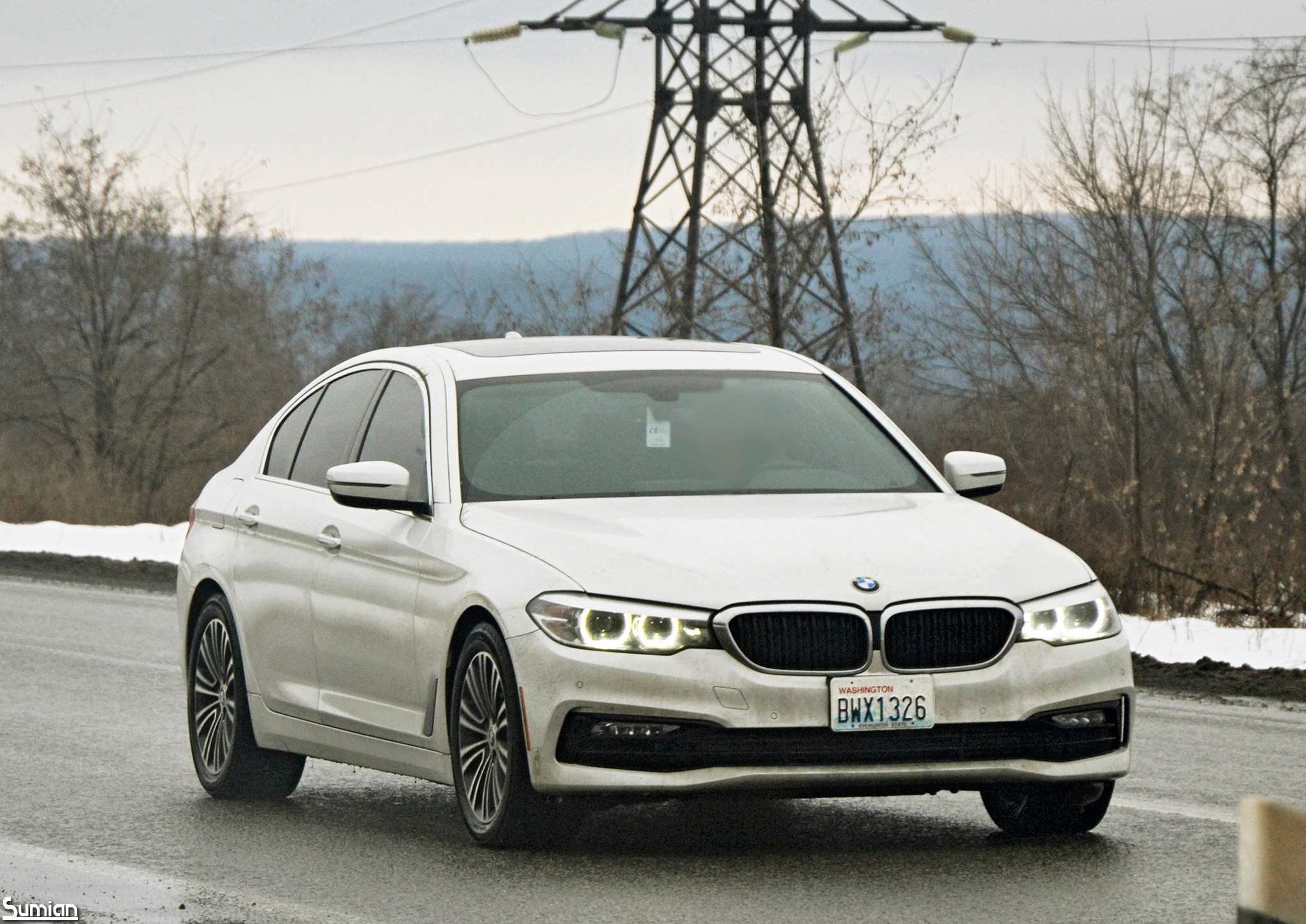 BWX1326, License plate without vehicle 