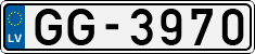 License plate of Latvia, Regular car plates