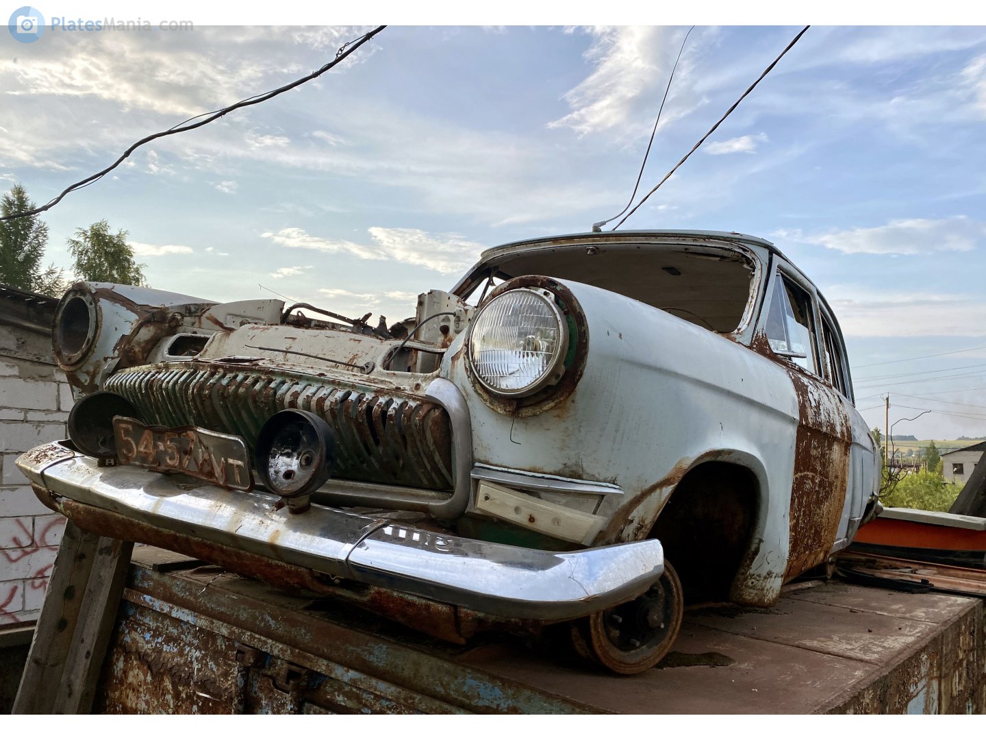 5457 КМТ, GAZ 21 Волга 3rd series, 1962­–1970